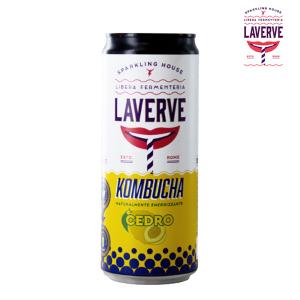 Laverve Kombucha Cedro 33 Cl. (lattina)